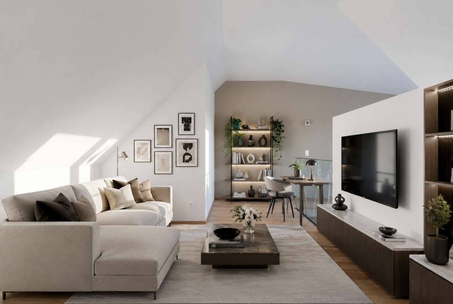 Wohnzimmer auf der Empore, TOP B05